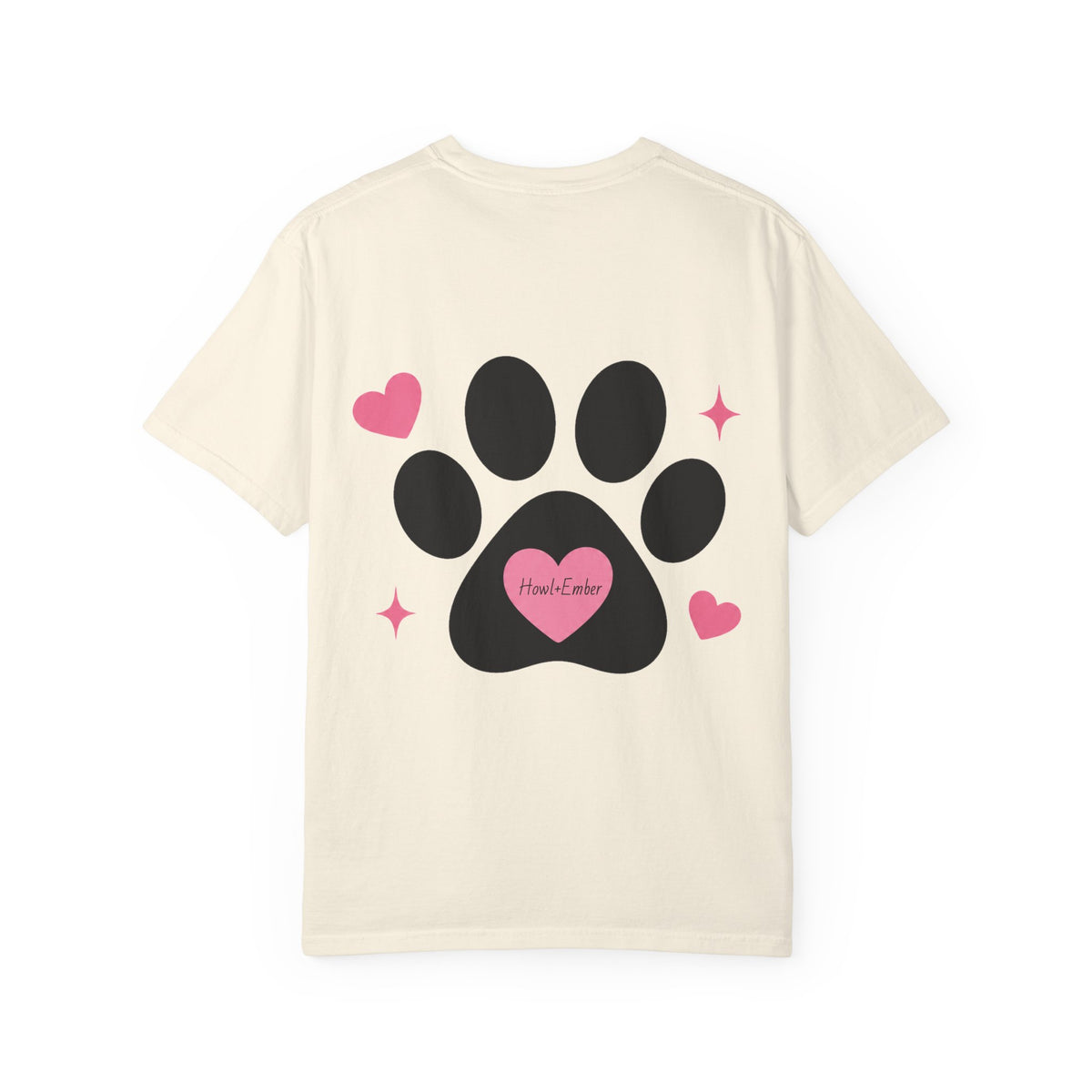 All I Need Is Dogs & Good Vibes Comfort Colors® 1717 T-Shirt | Cute Dog Lover Graphic Tee | Gift for Dog Mom | Unisex Garment-Dyed Shirt