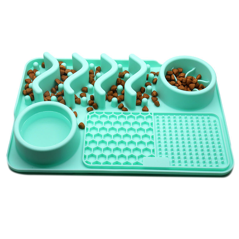 Silicone Slow Feeder Licking Mat for Dogs & Cats | Multiple Sizes & Colors