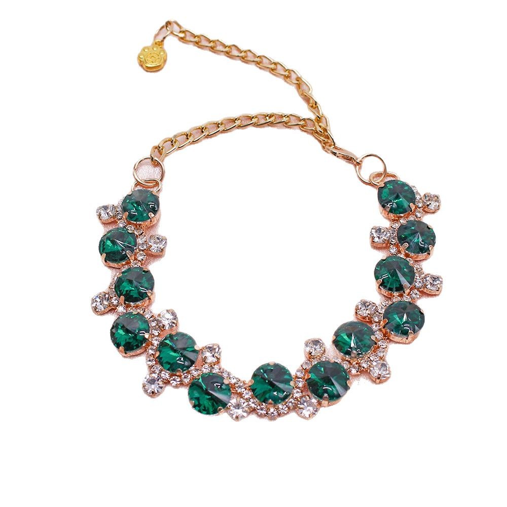 Cat & Dog Gem Pearl Princess Necklace, view 3