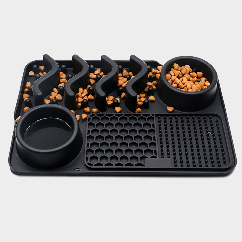 Silicone Slow Feeder Licking Mat for Dogs & Cats | Multiple Sizes & Colors