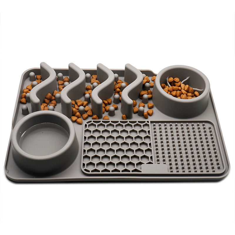 Silicone Slow Feeder Licking Mat for Dogs & Cats | Multiple Sizes & Colors