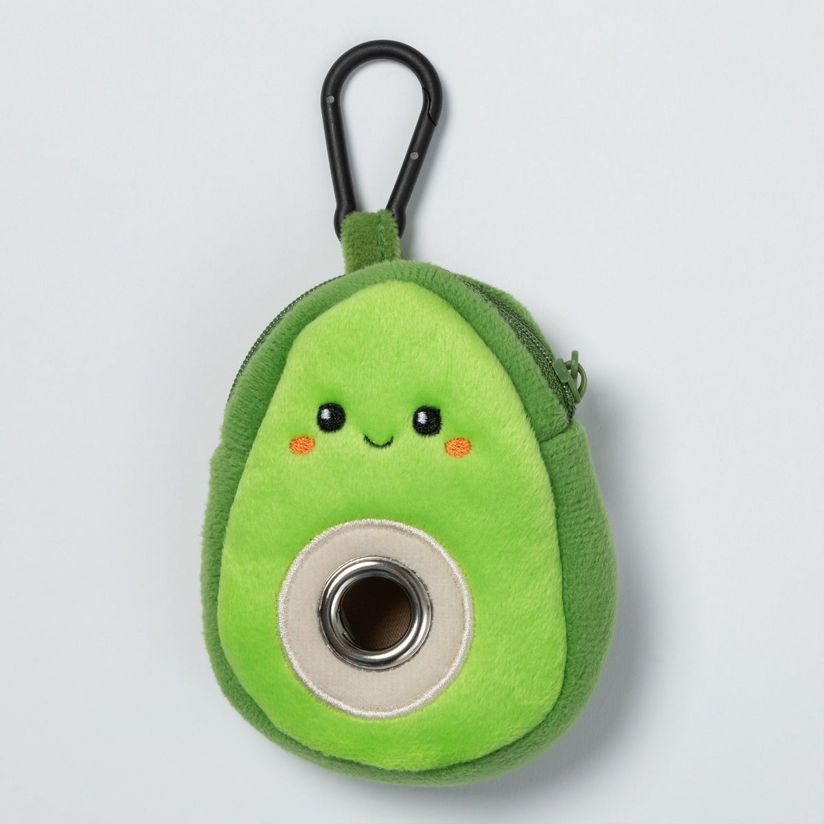POOch Pouch | Plush Pet Waste Bag Dispenser for Leash or Keychain