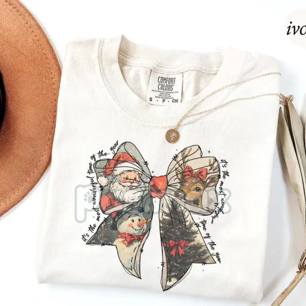 Cozy Christmas Comfort Colors T-Shirt, view 4