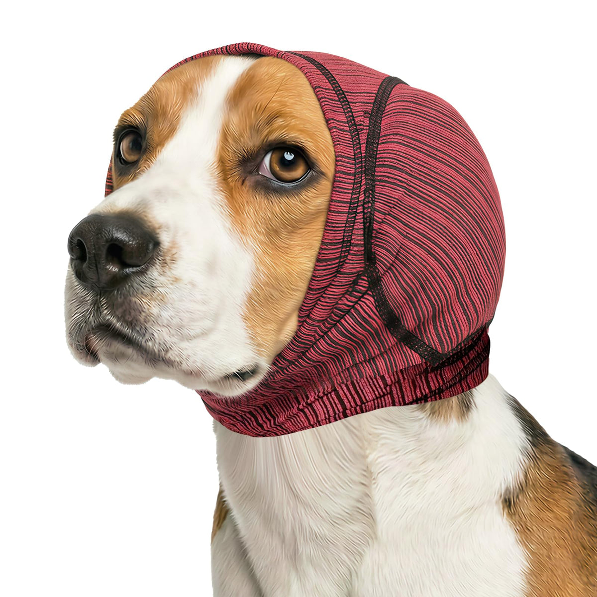 Dog Ear Cover & Calming Hood | Noise Protection for Thunder, Fireworks & Grooming