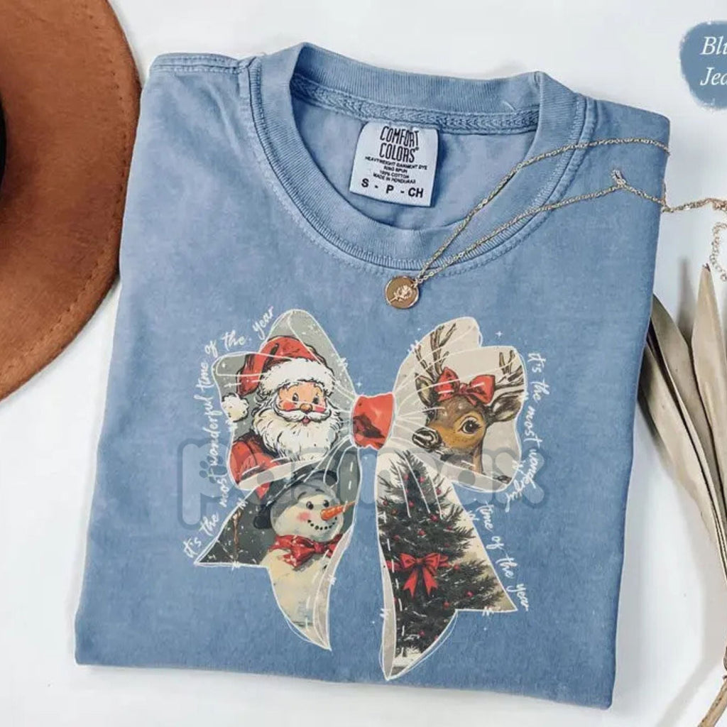 Cozy Christmas Comfort Colors T-Shirt, view 6