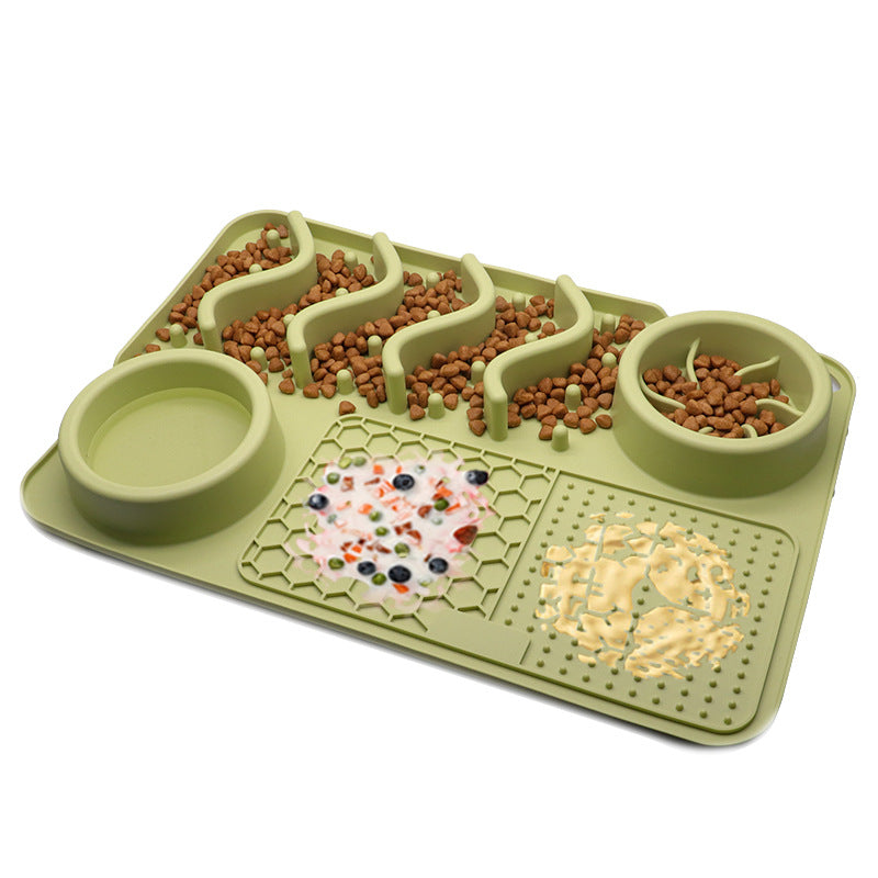 Silicone Slow Feeder Licking Mat for Dogs & Cats | Multiple Sizes & Colors