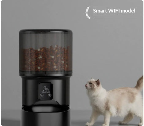 Smart Pet Feeder | Timed Feeding & Remote Voice Control