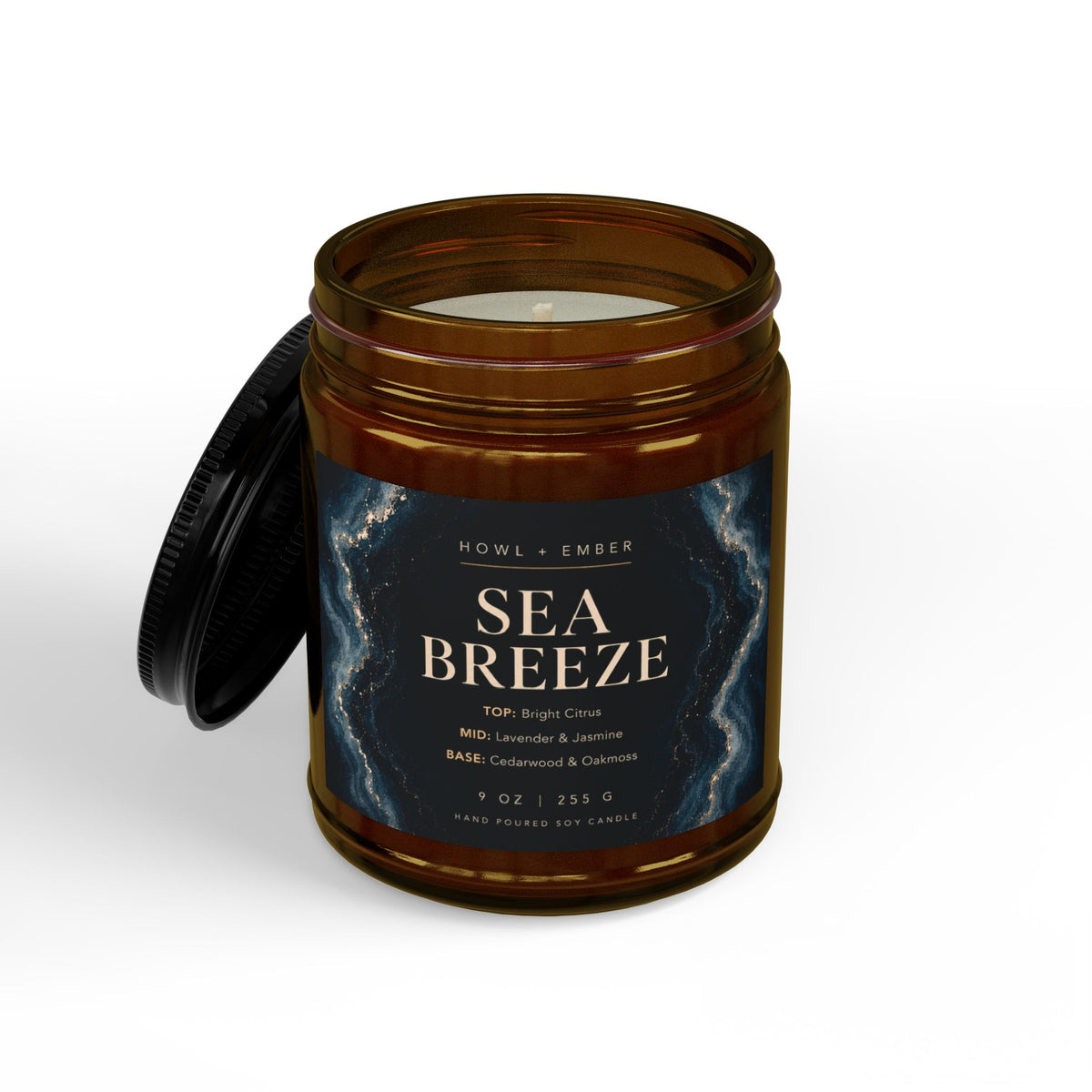 Sea Breeze, 9oz Soy Candle