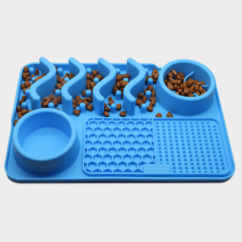 Silicone Slow Feeder Licking Mat for Dogs & Cats | Multiple Sizes & Colors