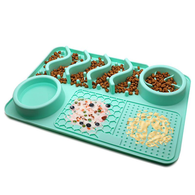 Silicone Slow Feeder Licking Mat for Dogs & Cats | Multiple Sizes & Colors