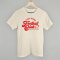 Tired Moms Football Club graphic tee in Natural