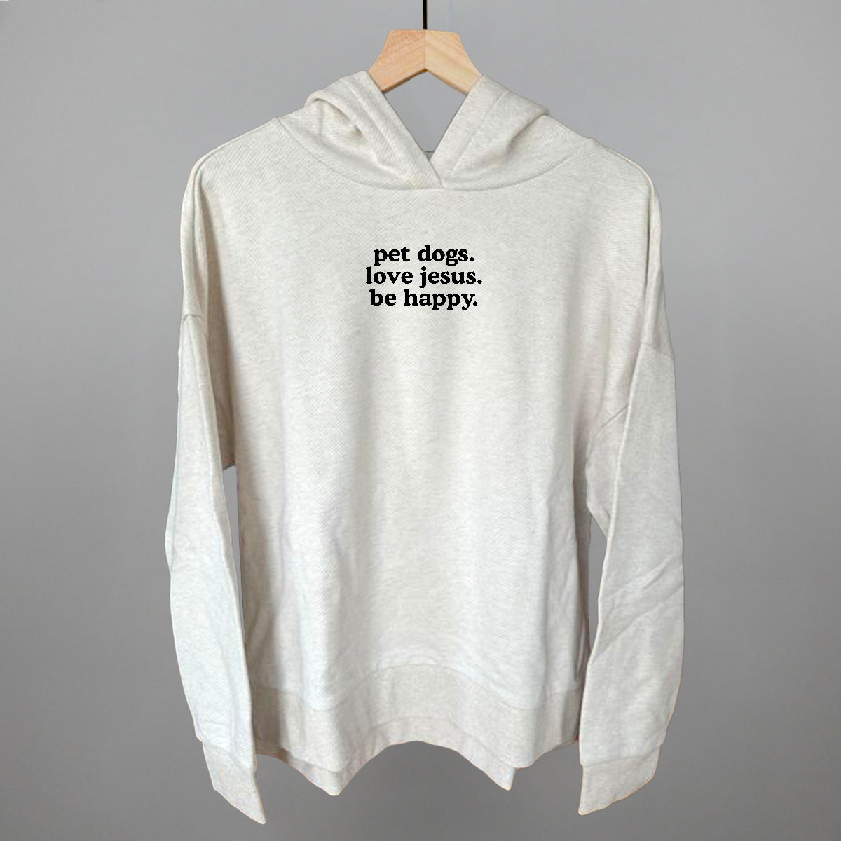 Pet Dogs, Love Jesus, Be Happy | Graphic Tee or Crewneck