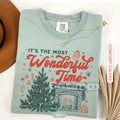 Retro Most Wonderful Time Christmas T-Shirt