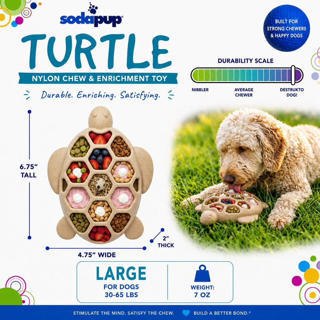 SodaPup Turtle eChew, view 4