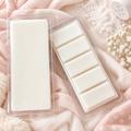 Howl + Ember Baby Powder Wax Melt styled product photo