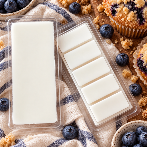 Blueberry Muffin Wax Melts | Bakery Para-Soy Clamshell | 1.75 oz Trial or 3.5 oz Full Size