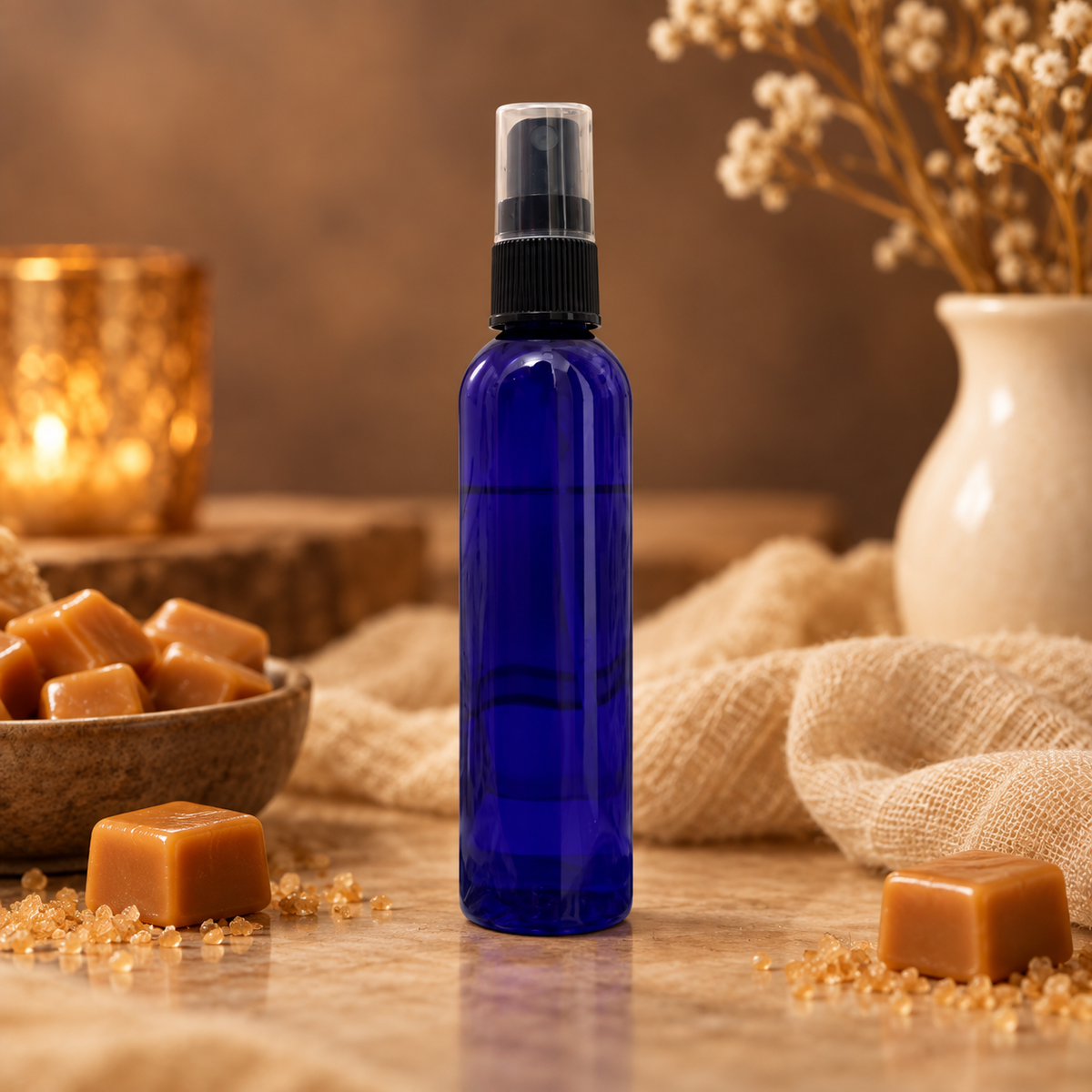 Butterscotch Haystacks Room + Linen Spray styled product photo