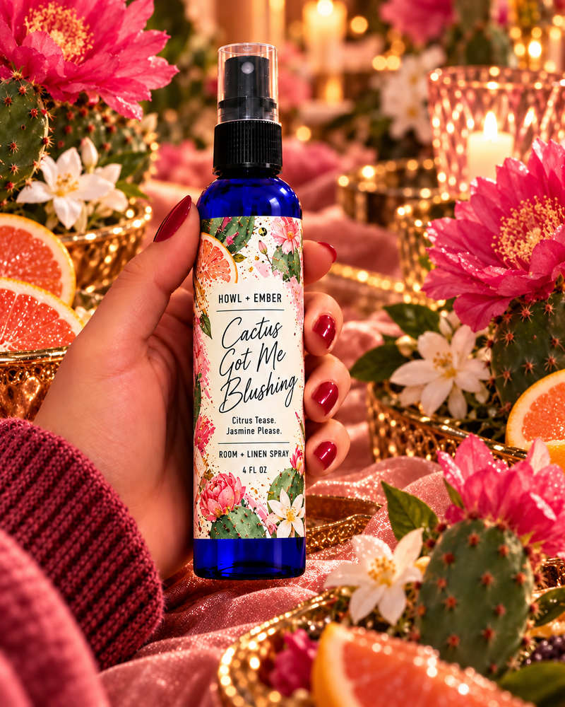 Cactus Got Me Blushing room and linen spray 4 oz