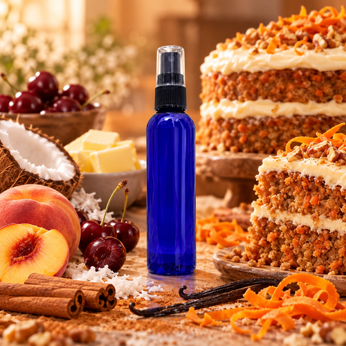 Carrot Cake Room & Linen Spray | 4 oz Bakery Home Fragrance | Fabric & Room Spray