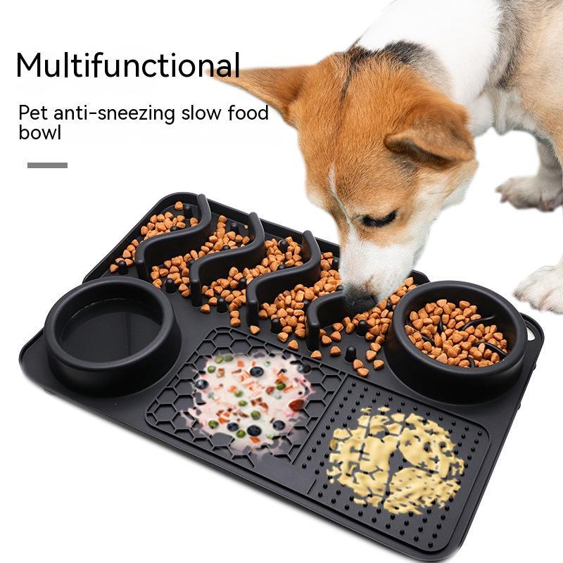 Silicone Slow Feeder Licking Mat for Dogs & Cats | Multiple Sizes & Colors