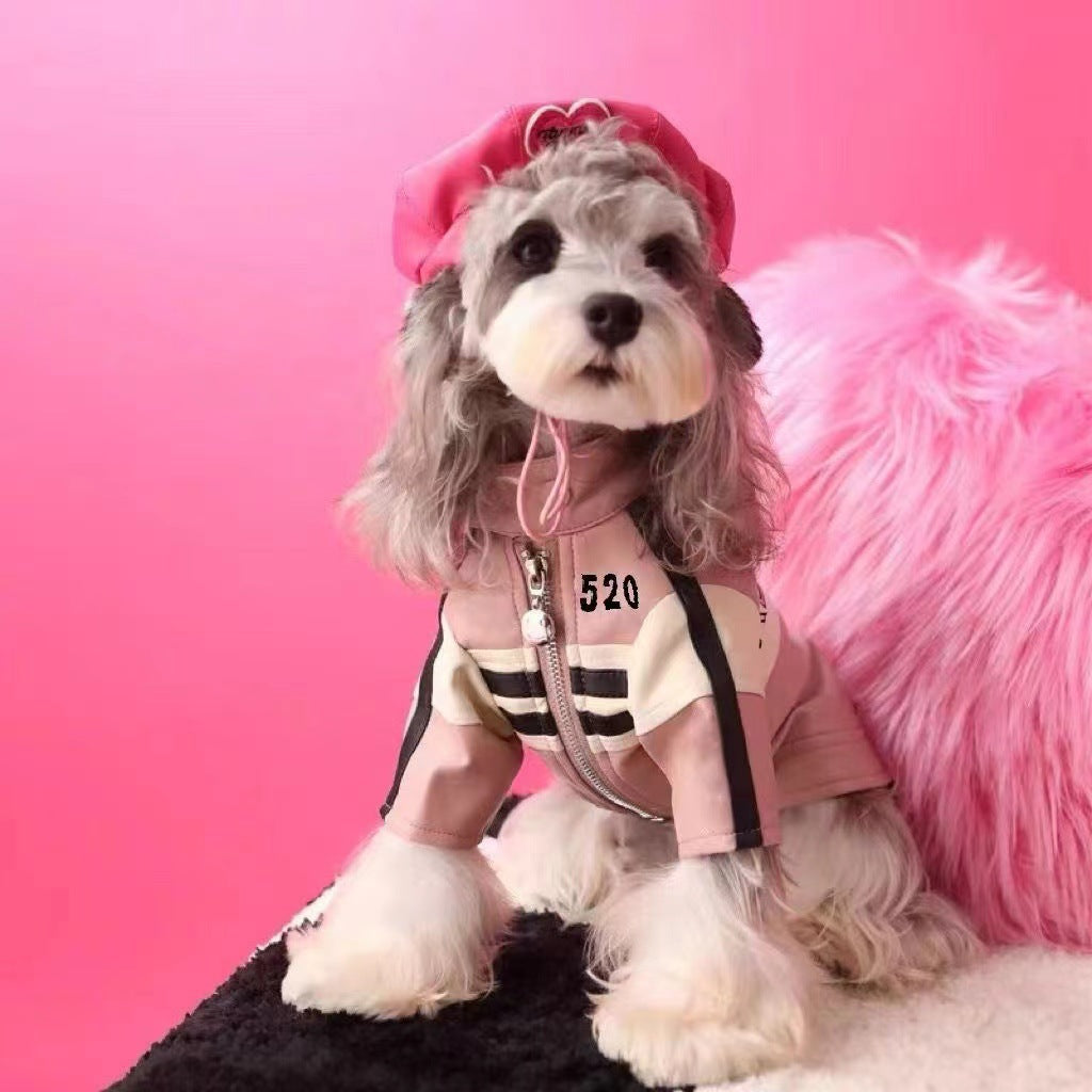 Dog Motorcycle Jacket, view 2