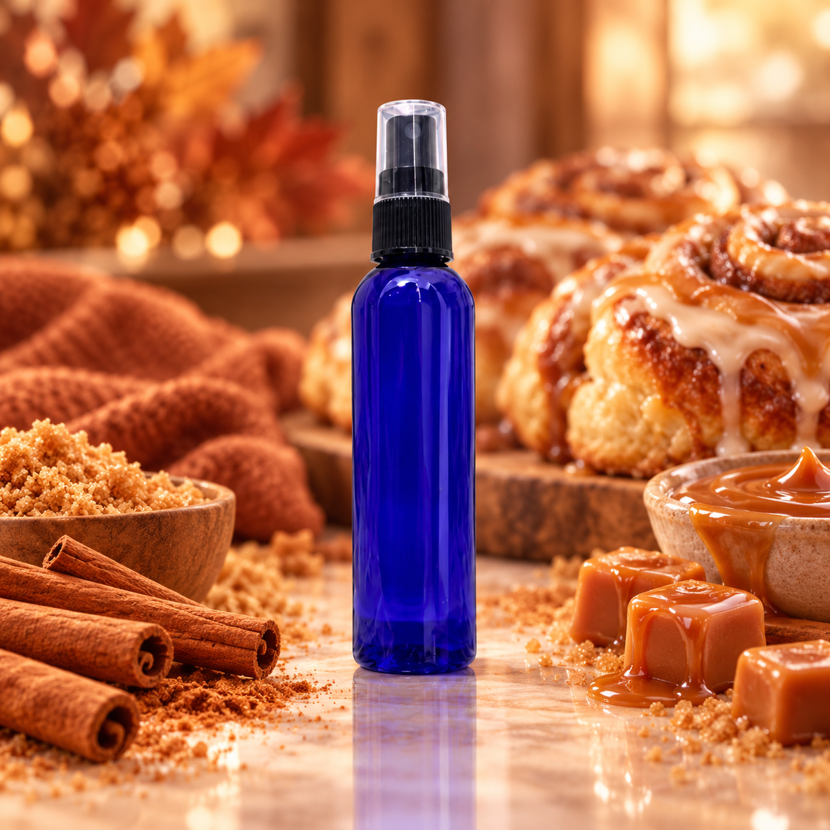 Howl + Ember Cinnamon Caramel Swirl Room + Linen Spray 4 oz