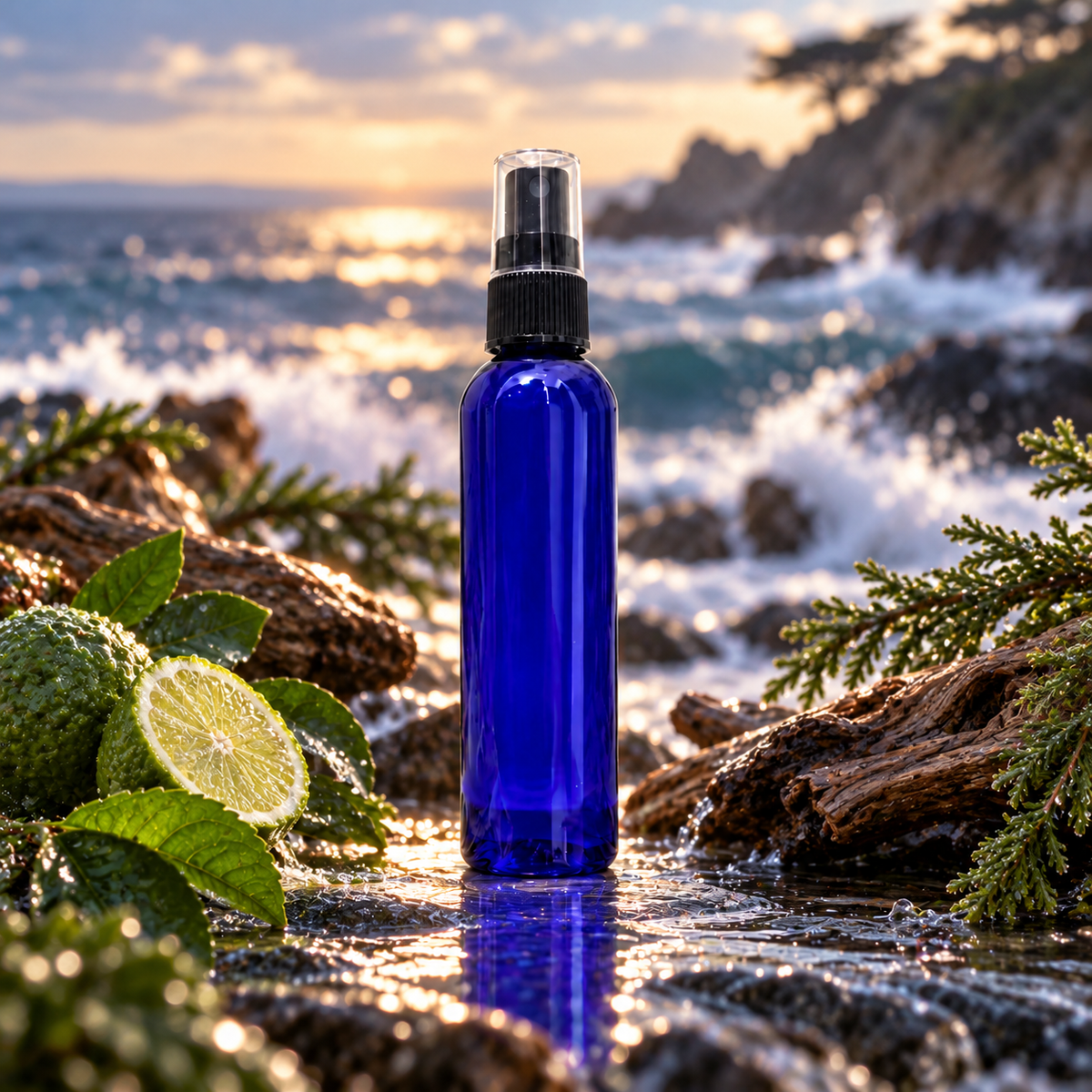 Howl + Ember Cobalt Blue Room + Linen Spray, 4 oz