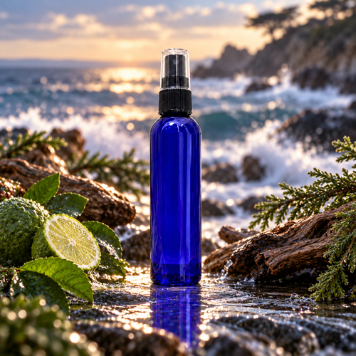 Cobalt Blue Room & Linen Spray | 4 oz Masculine Home Fragrance | Fabric & Room Spray
