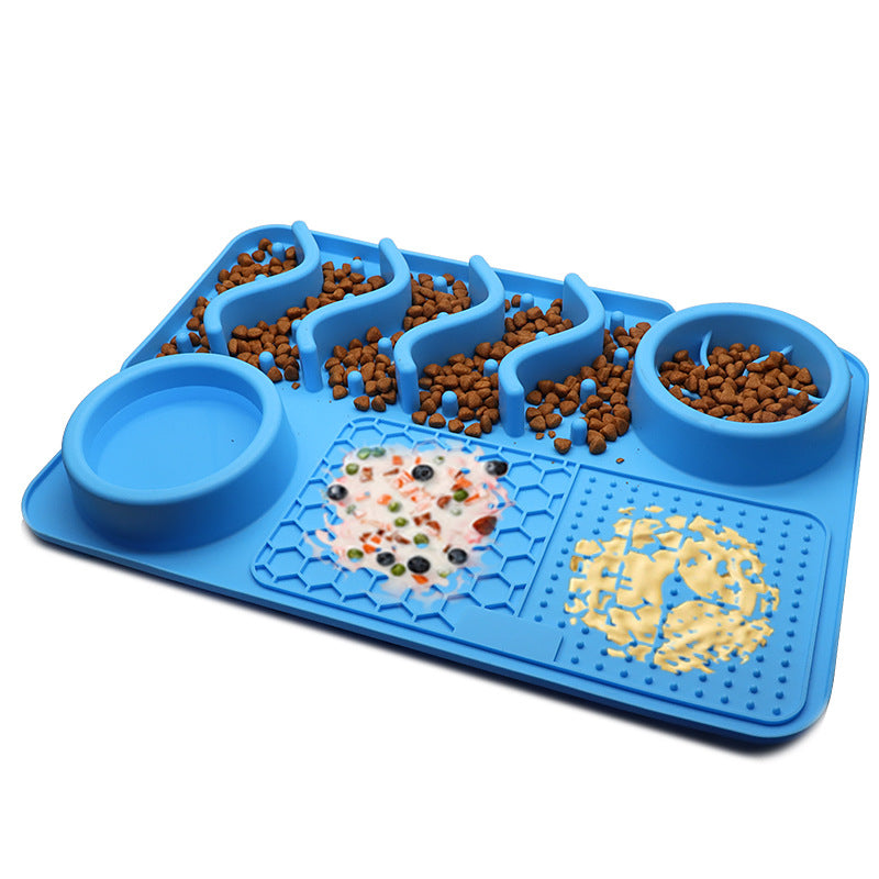 Silicone Slow Feeder Licking Mat for Dogs & Cats | Multiple Sizes & Colors