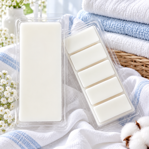 Freshly Folded Wax Melts | Fresh & Clean Para-Soy Clamshell | 1.75 oz Trial or 3.5 oz Full Size
