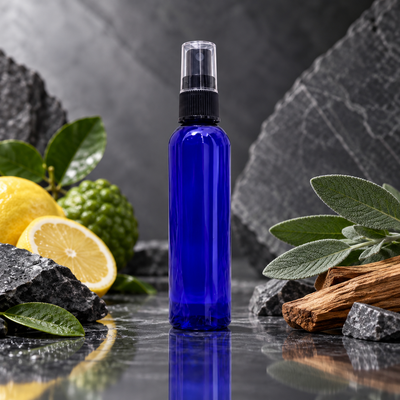 Howl + Ember Graphite Room + Linen Spray 4 oz — lemon, bergamot, leafy greens, sage and sandalwood