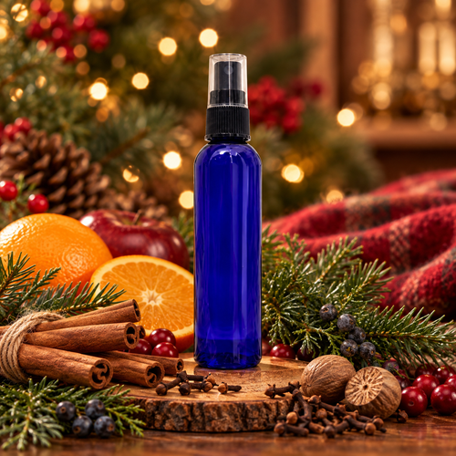Holiday Cheer Room & Linen Spray | 4 oz Seasonal Home Fragrance | Fabric & Room Spray