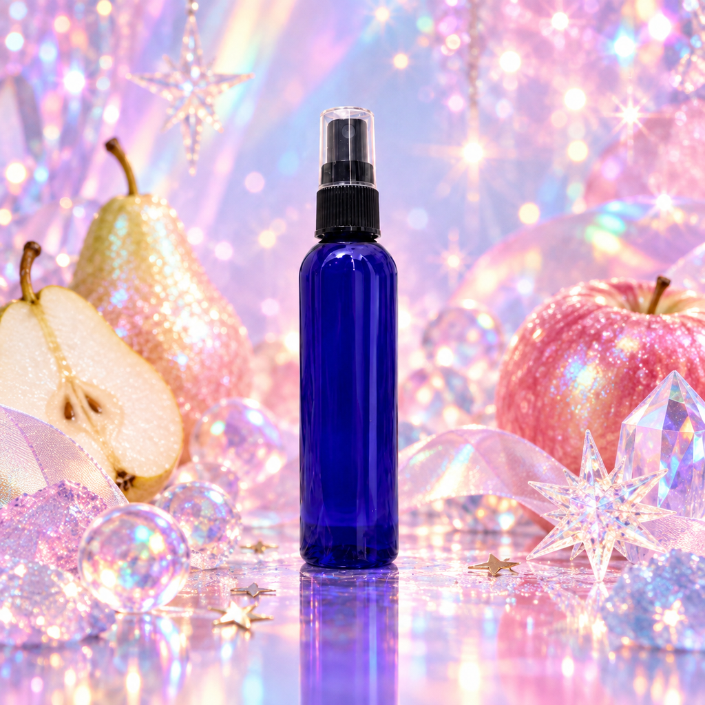 Howl + Ember Cosmic Kink 4 oz room and linen spray; apple, pear, white caramel and sparkling fruit styling