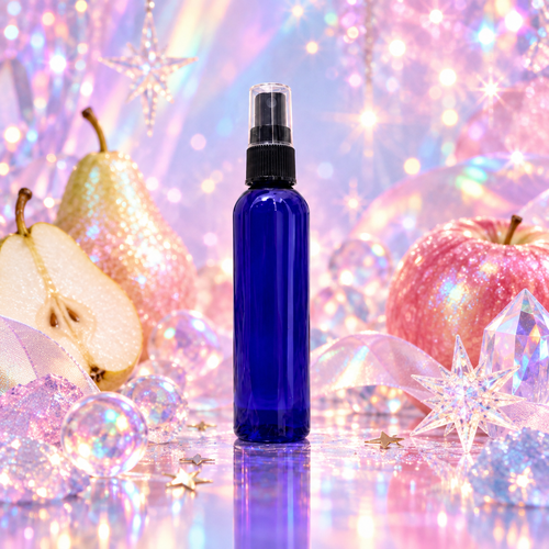 Holographic Stardust Room & Linen Spray | 4 oz Fruity Home Fragrance | Fabric & Room Spray