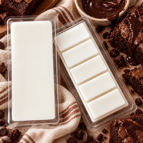 Hot Fudge Brownies Wax Melts | Bakery Para-Soy Clamshell | 1.75 oz Trial or 3.5 oz Full Size