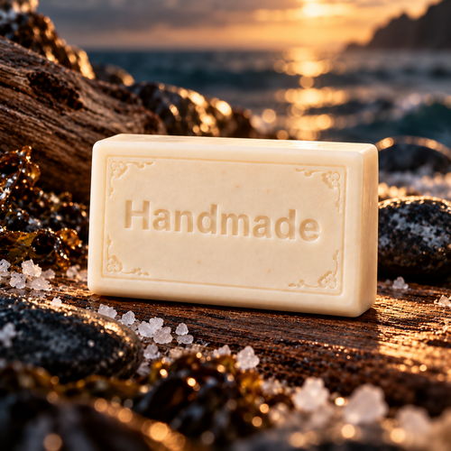Black Sea Shea Butter Soap | 4 oz Handmade Bar
