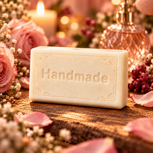 Blush + Bloom Shea Butter Soap | 4 oz Handmade Bar