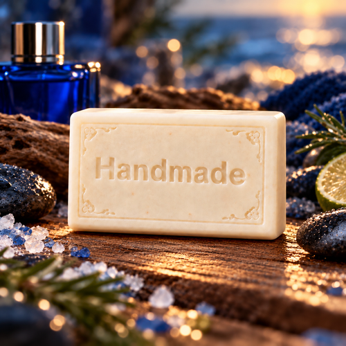 Cobalt Blue Shea Butter Soap | 4 oz Handmade Bar
