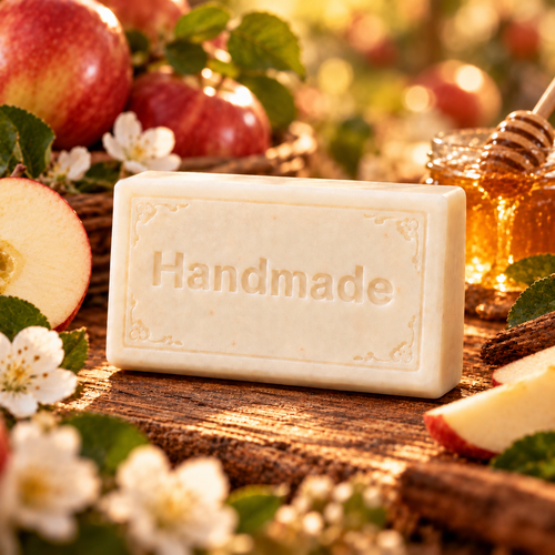 Honeycrisp Apple Shea Butter Soap | 4 oz Handmade Bar