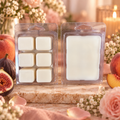 Pretty Lil Thang 2.5 oz wax melt with fig, peach and soft floral styling