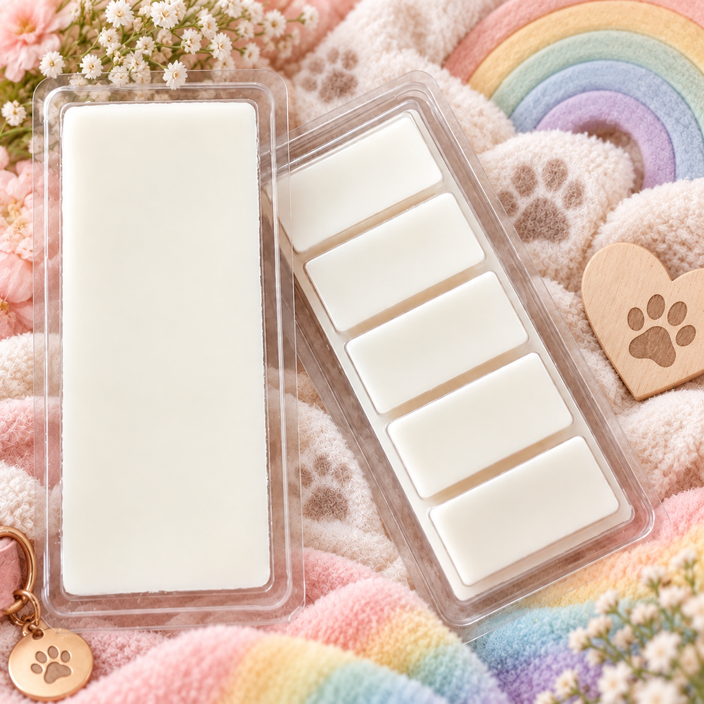 Howl + Ember Rainbow Bridge wax melts styled product photo